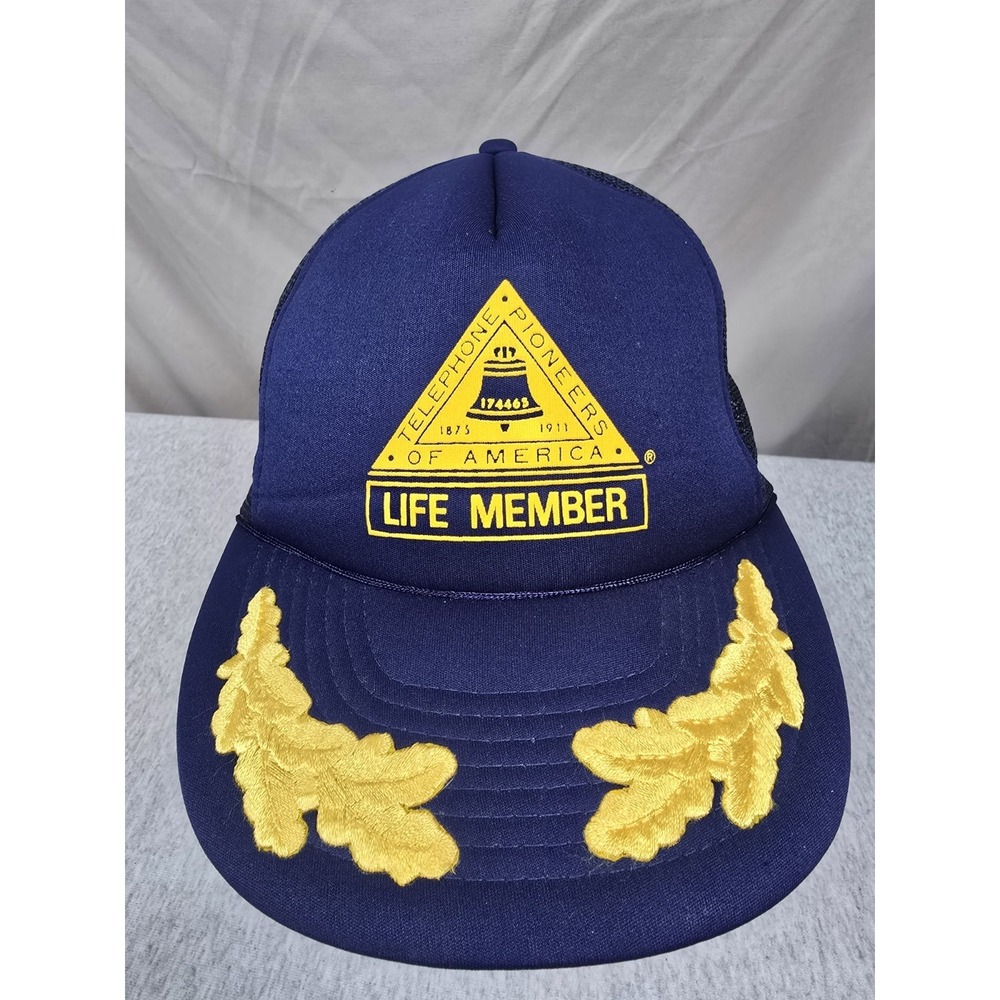 Telephone Pioneers Of America 1875-1911 Baseball Cap Hat Life Member Snapback